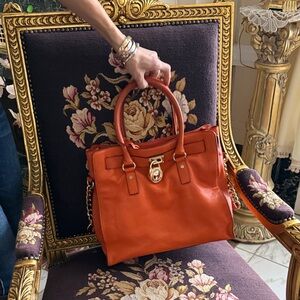 Michael Kors Vibrant Orange Shoulder Bag